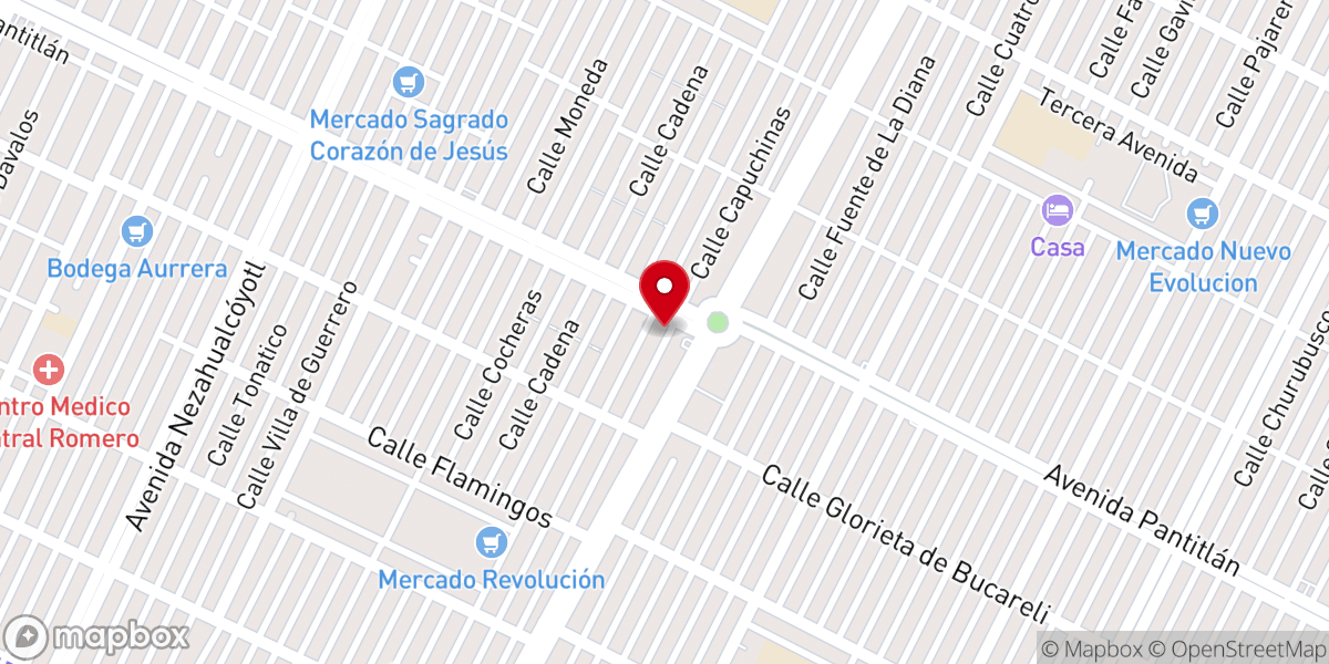Map showing location of Iglesia De Dios Del 7° Dia Monte Sion