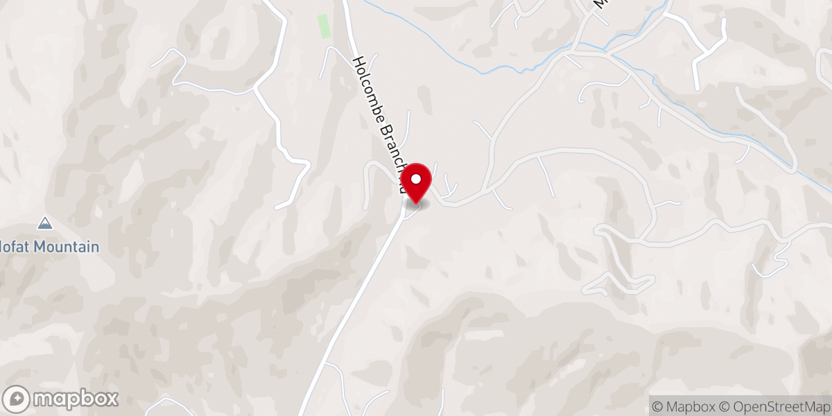 Map showing location of Pleasant Gap United Methodist Church