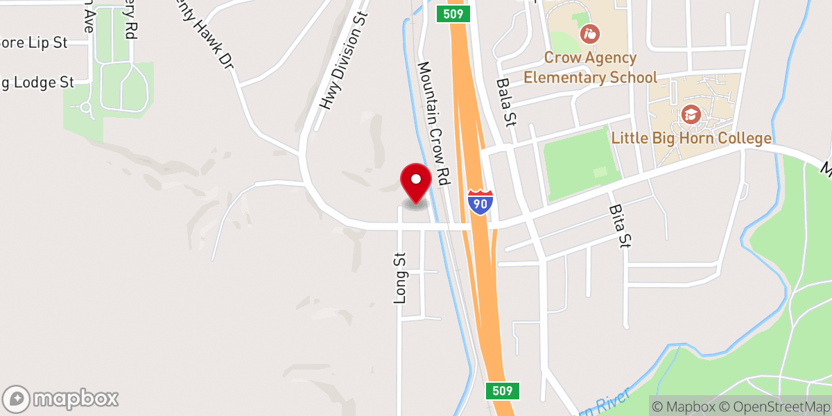 Map showing location of Saint Dennis Catholic Church
