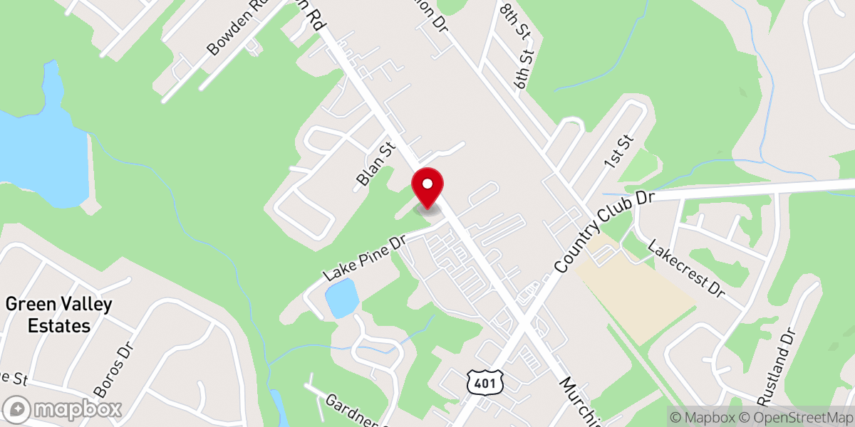 Map showing location of Gardners Chapel