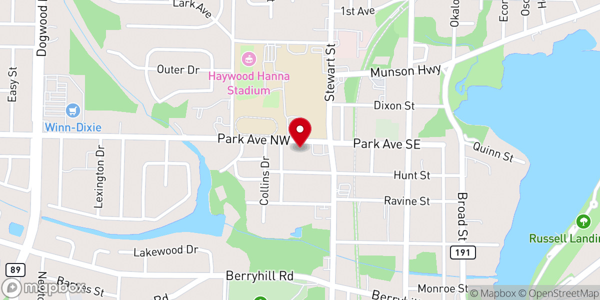 Map showing location of Westminster PCA - Presbyterian Church in America