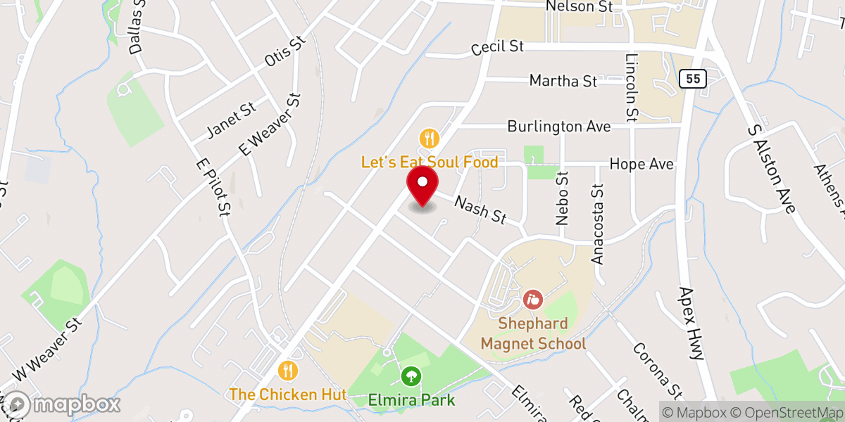 Map showing location of Gateway To Heaven Church