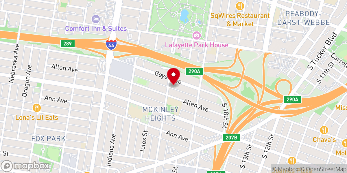 Map showing location of Four Seas Venue