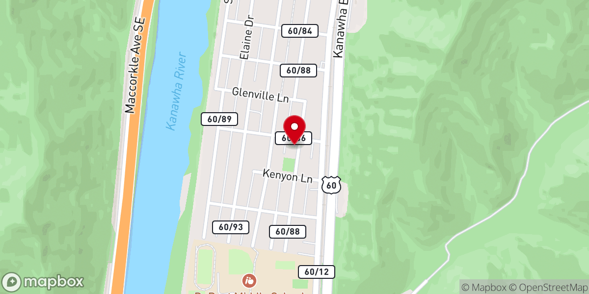 Map showing location of Rand Community Center