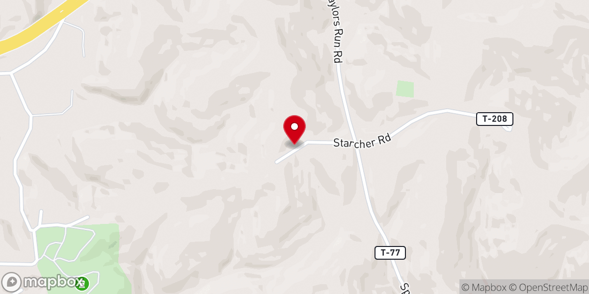 Map showing location of Meigs County Prayer Task Force