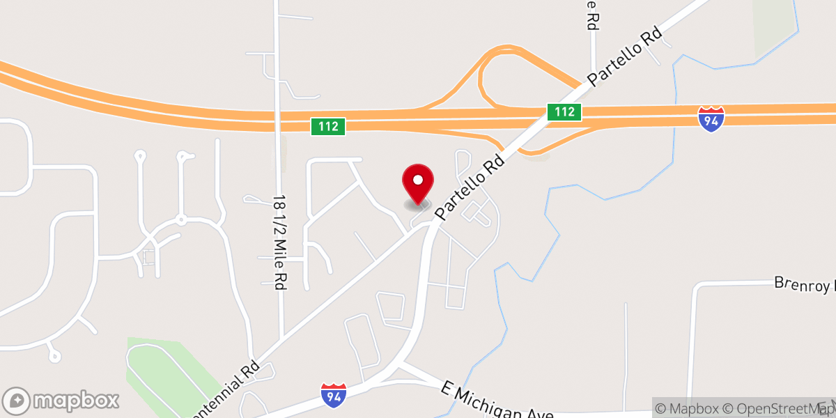 Map showing location of Marshall Prayer Room