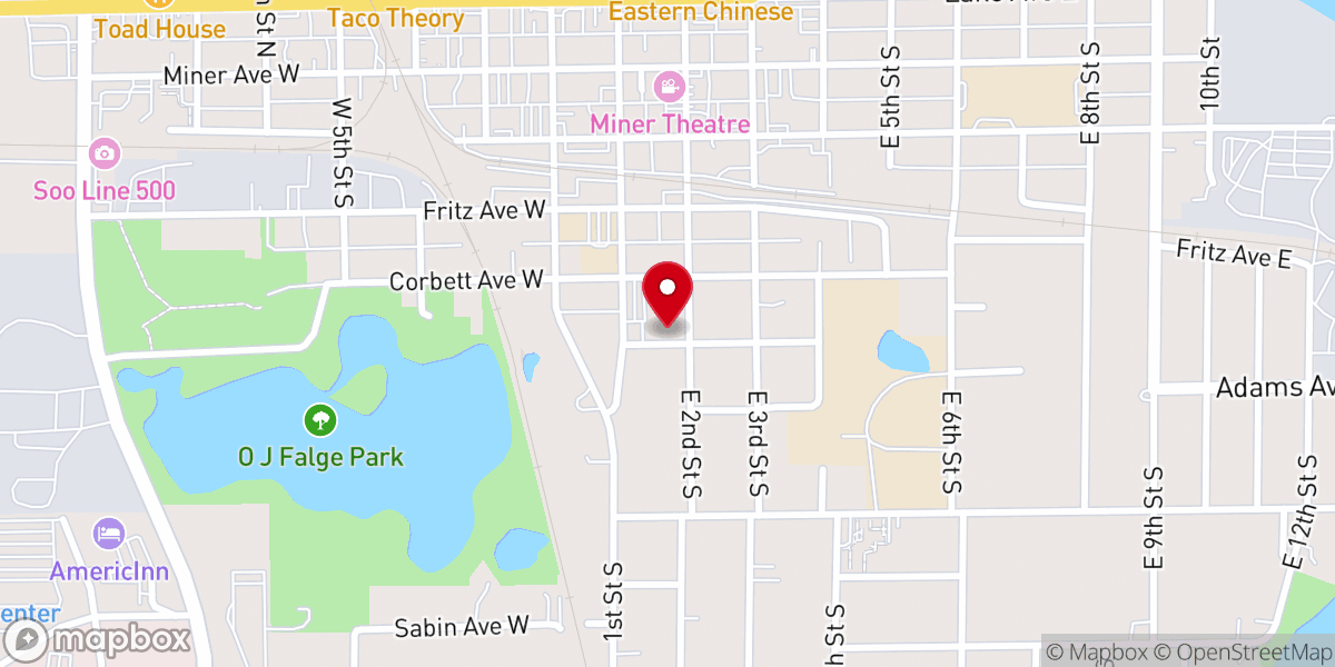Map showing location of Our Lady-Sorrows Catholic School
