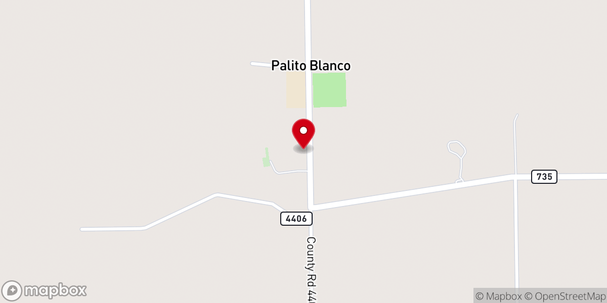 Map showing location of St. Joseph Mission Church