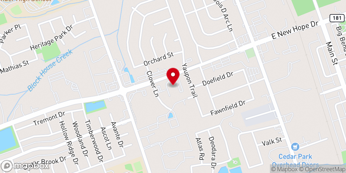 Map showing location of Highpoint Fellowship