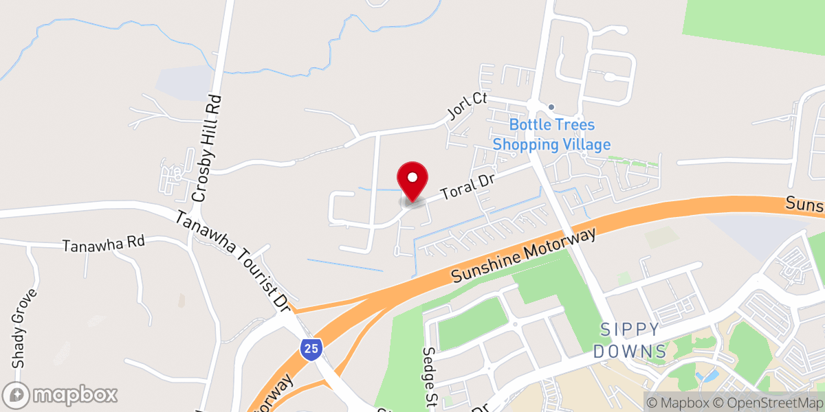 Map showing location of Grace Christian Church Buderim