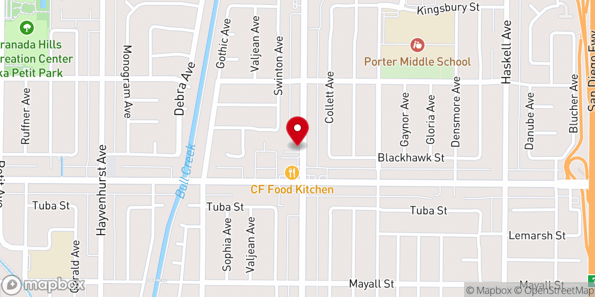 Map showing location of Woodley Community Church