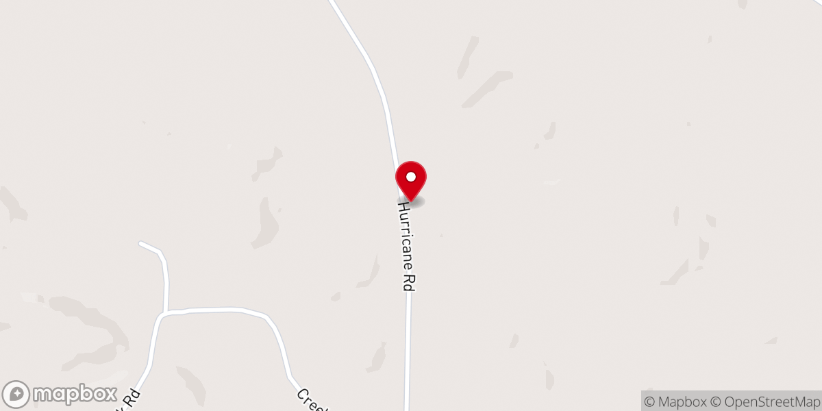 Map showing location of Donald Assembly of God Church
