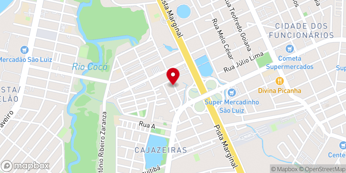 Map showing location of Igreja Avivamento Pentecostal da Bíblia