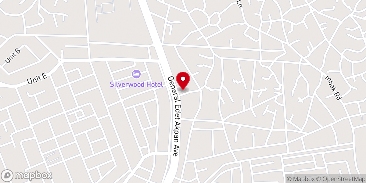 Map showing location of RCCG Region 14 Headquarters