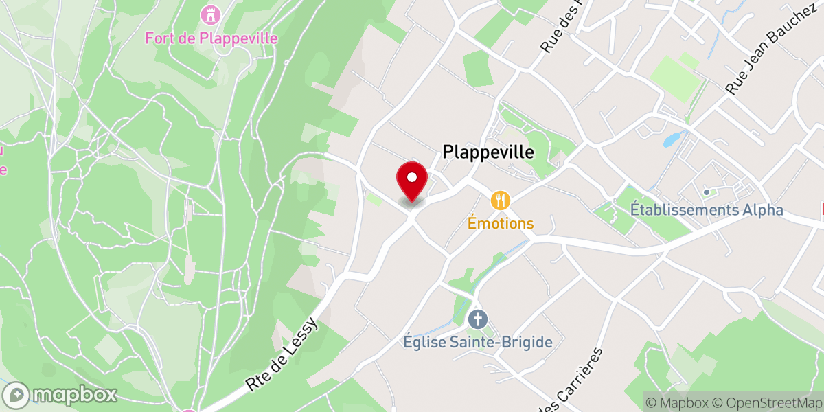 Map showing location of Carmel de la Trinité