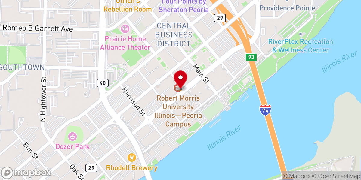Map showing location of Berean Prison Ministry Inc