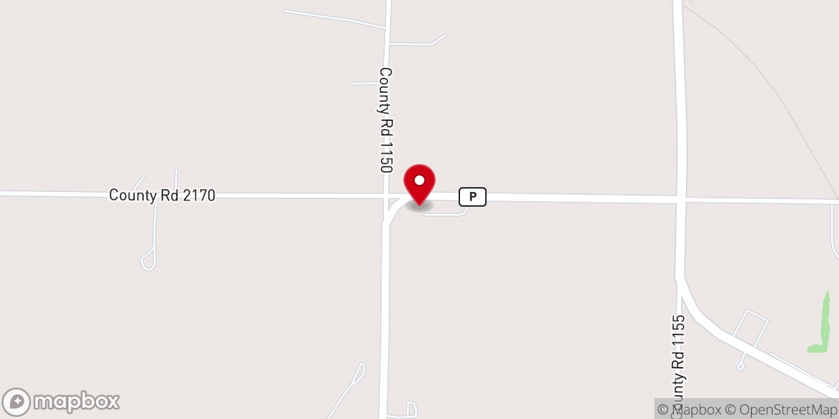 Map showing location of Faith Baptist Church