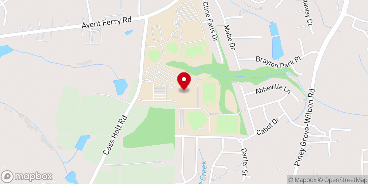 Map showing location of Vertical Life Church