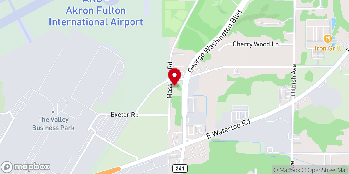 Map showing location of Lighthouse Gospel Church