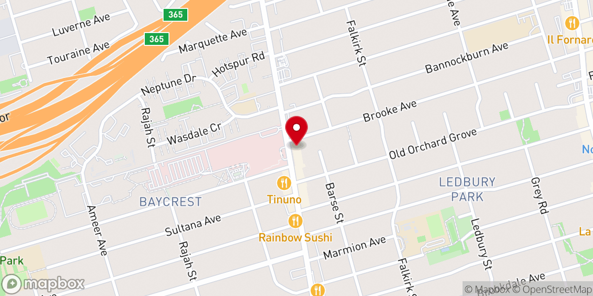 Map showing location of Chevra Shas