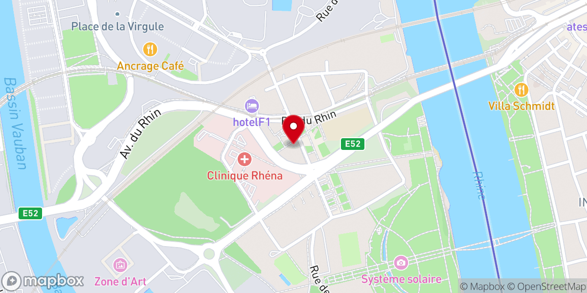 Map showing location of Église Sainte-Jeanne-d'Arc