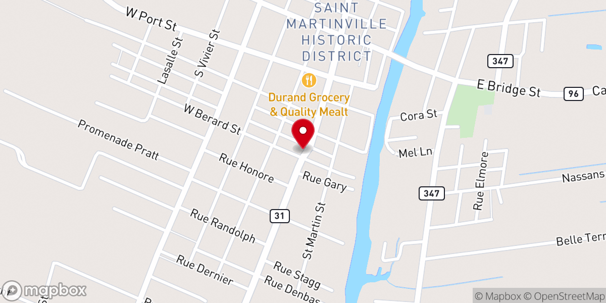 Map showing location of St Martin Parish Adult Drug Ct