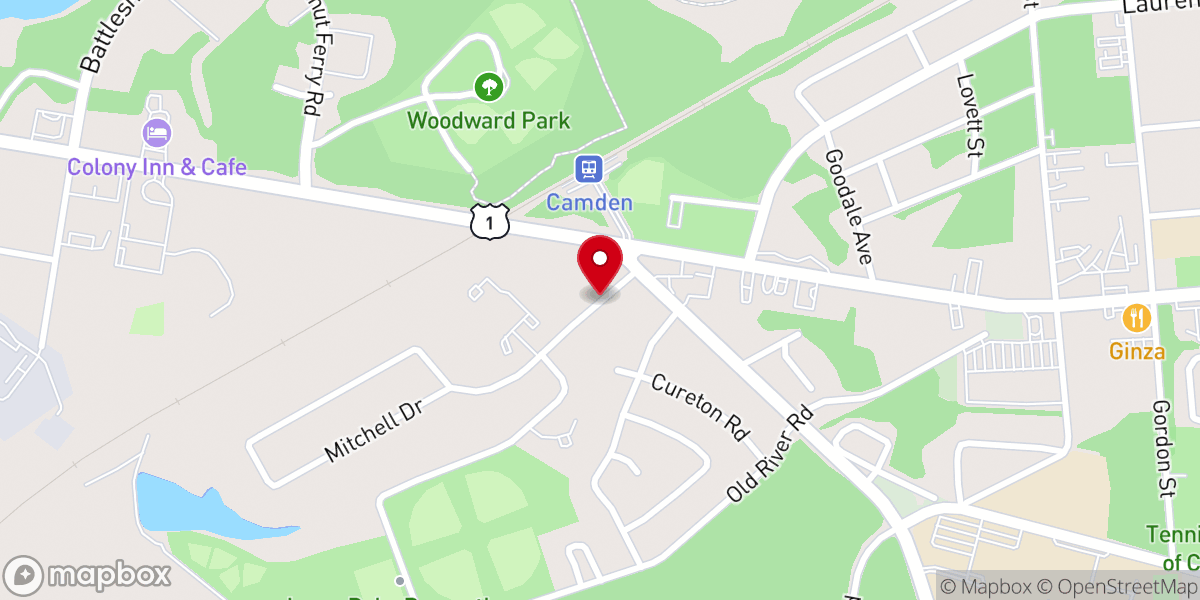 Map showing location of Door of Hope Ministries Inc