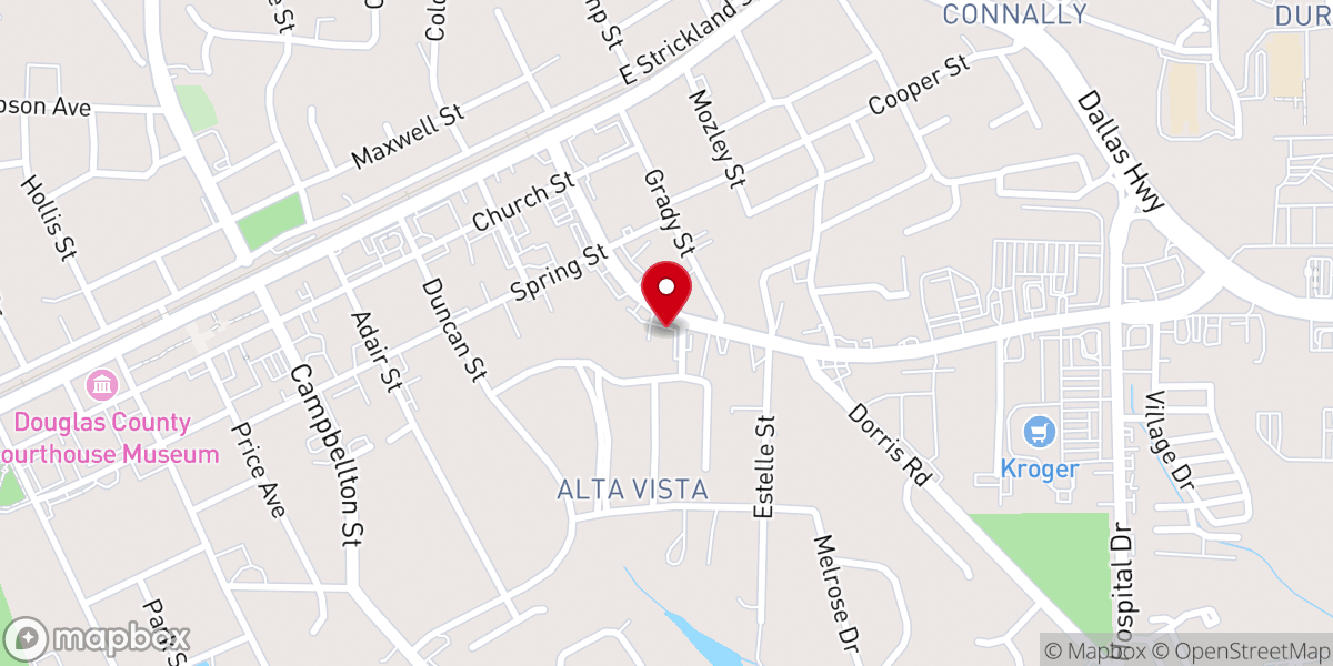 Map showing location of Freedom Life Church