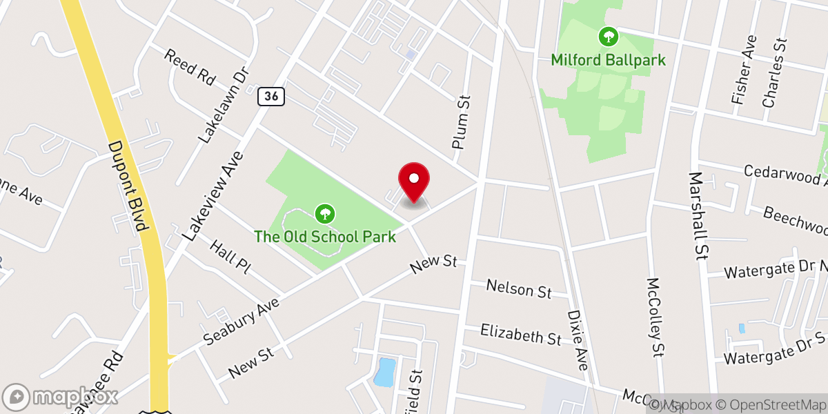 Map showing location of Saint John the Apostle