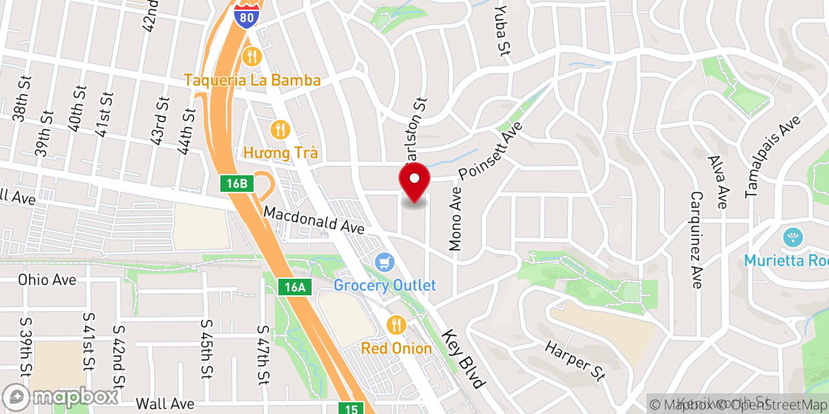 Map showing location of Ministerios El Gran Rey