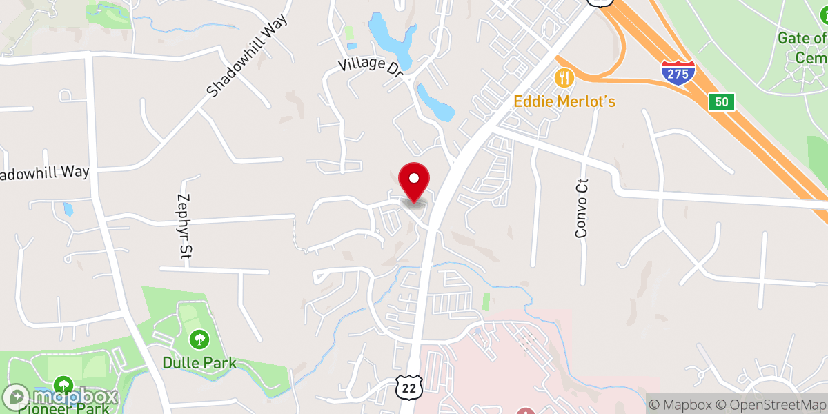 Map showing location of The Jewish Vocational Service Foundation Inc
