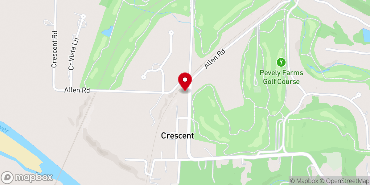 Map showing location of Lewis Memorial Chapel