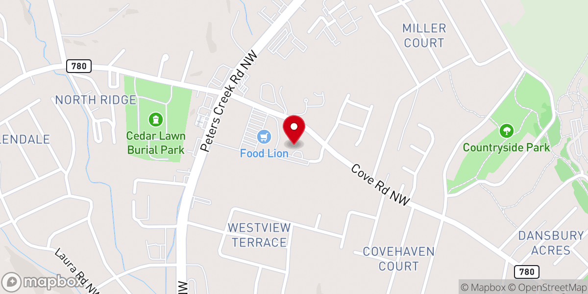 Map showing location of St. Elias Maronite Catholic Church