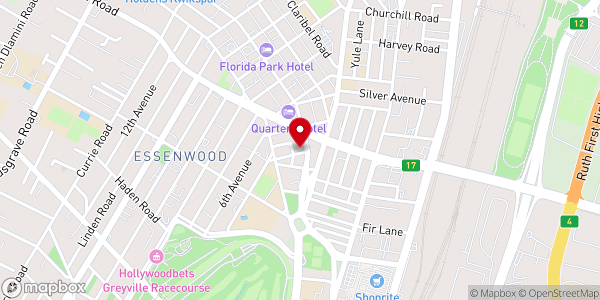 Map showing location of Discovery Church