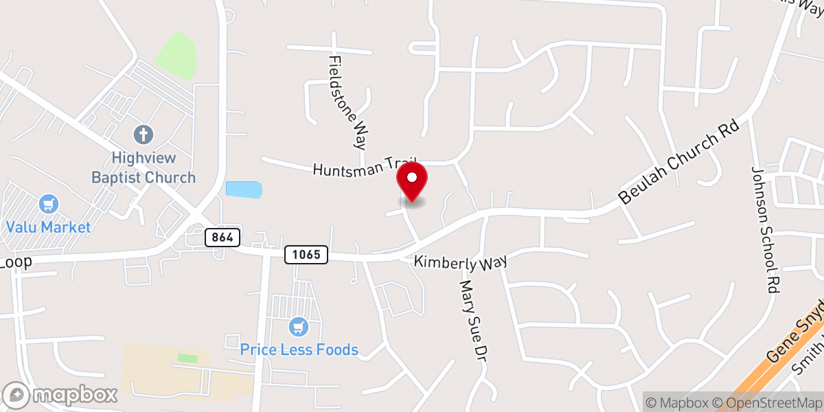 Map showing location of Explore Jesus Inc