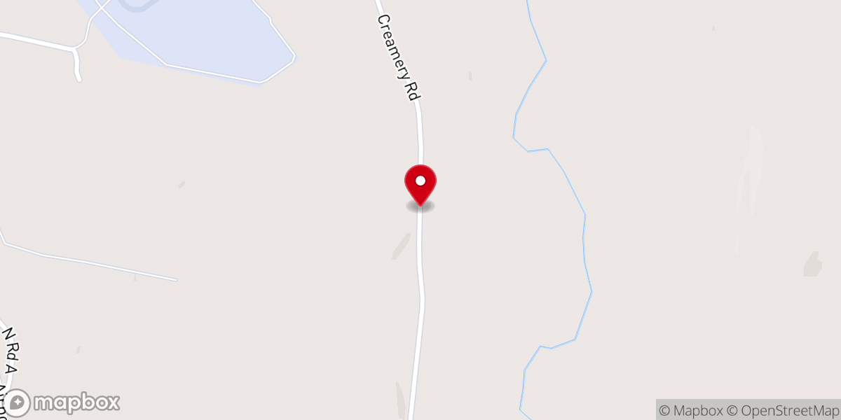 Map showing location of South Fallsburg church
