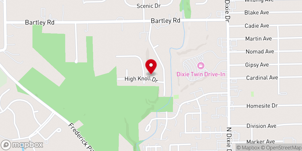 Map showing location of Brothers Helping Brothers