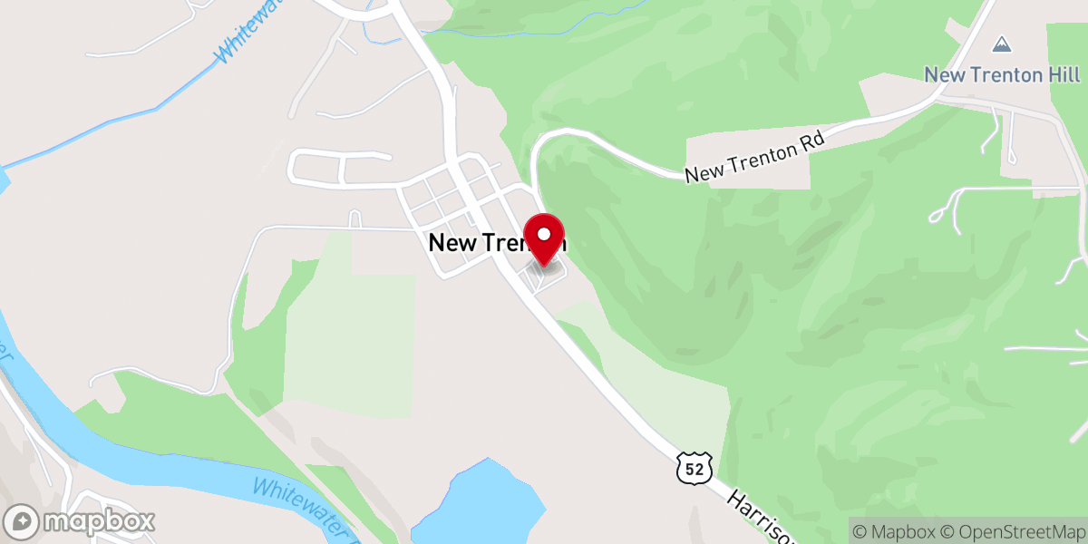 Map showing location of Smyrna Missionary Baptist Church