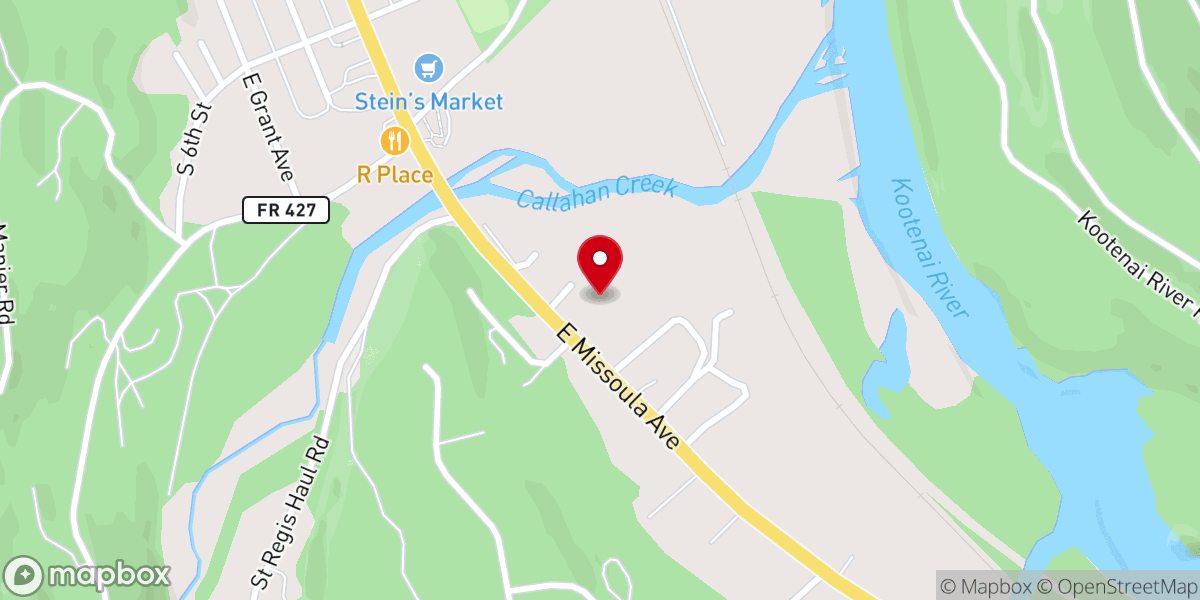 Map showing location of Troy Community Baptist Church