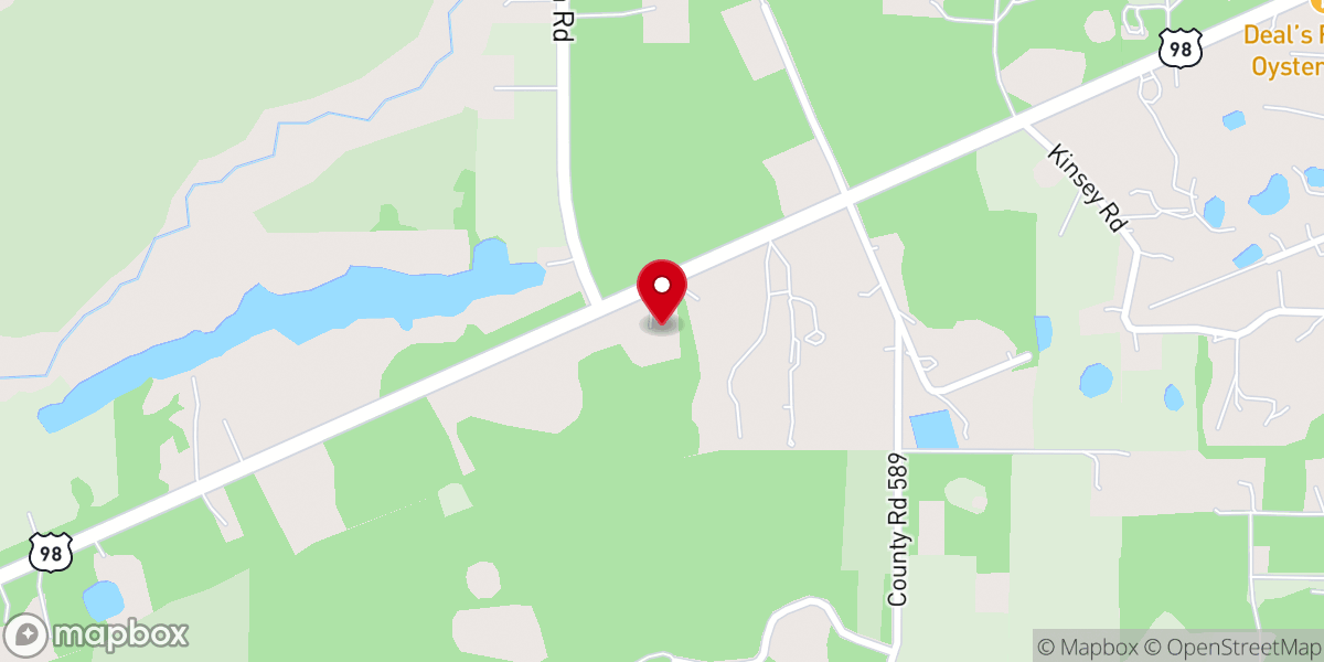 Map showing location of Westside Community Church