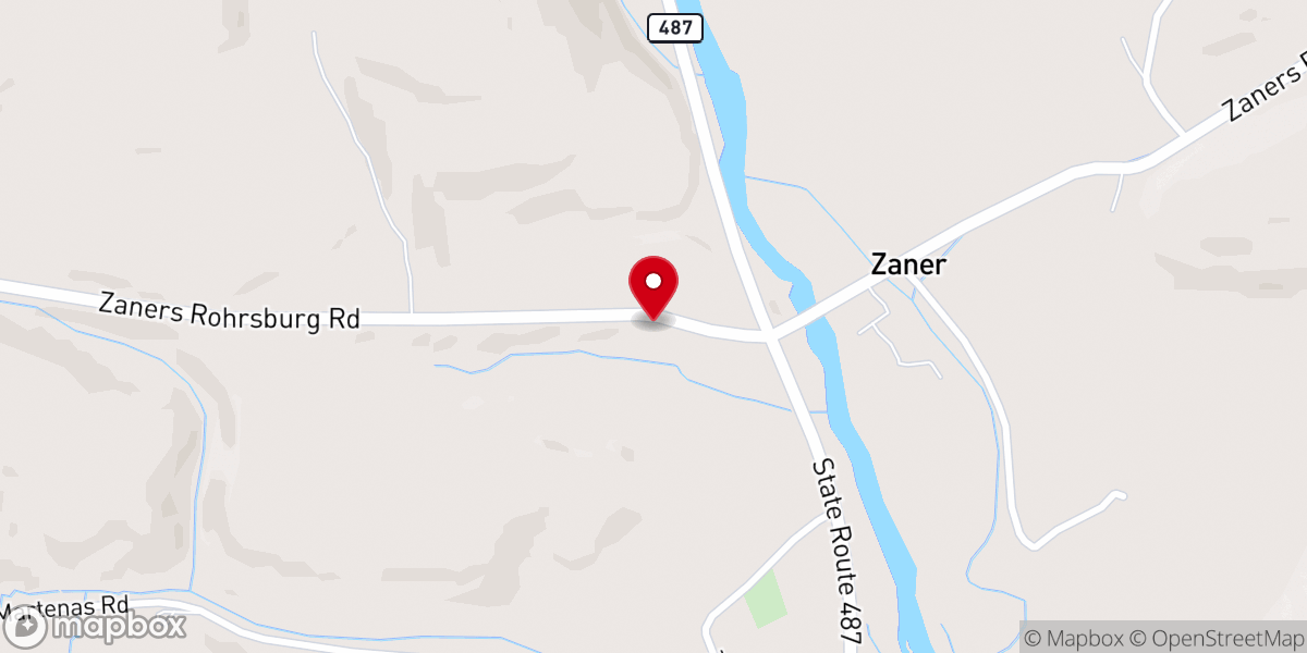 Map showing location of Eastern Penna Christian Services