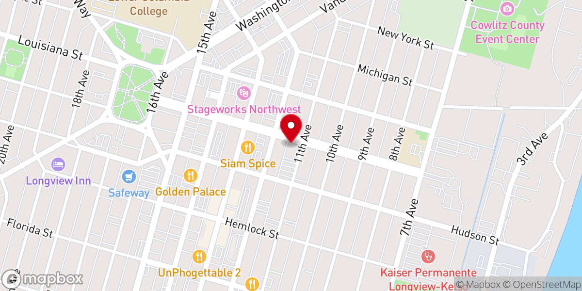 Map showing location of Community House On Broadway