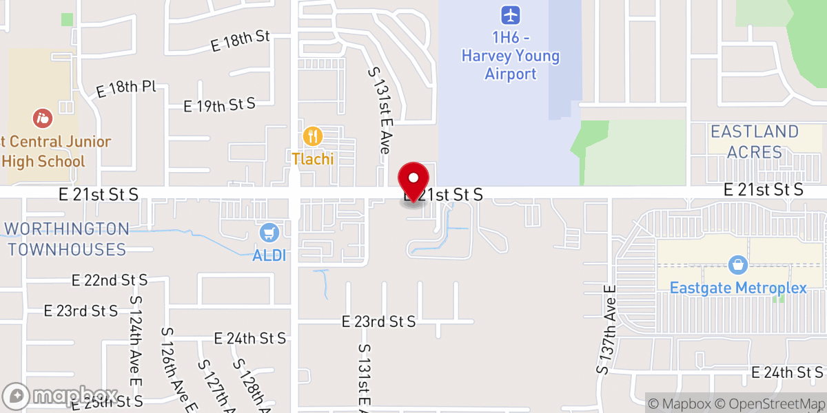 Map showing location of Eastland Church Of The Firstborn