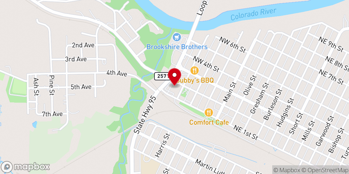 Map showing location of Rogers Custom Automotive