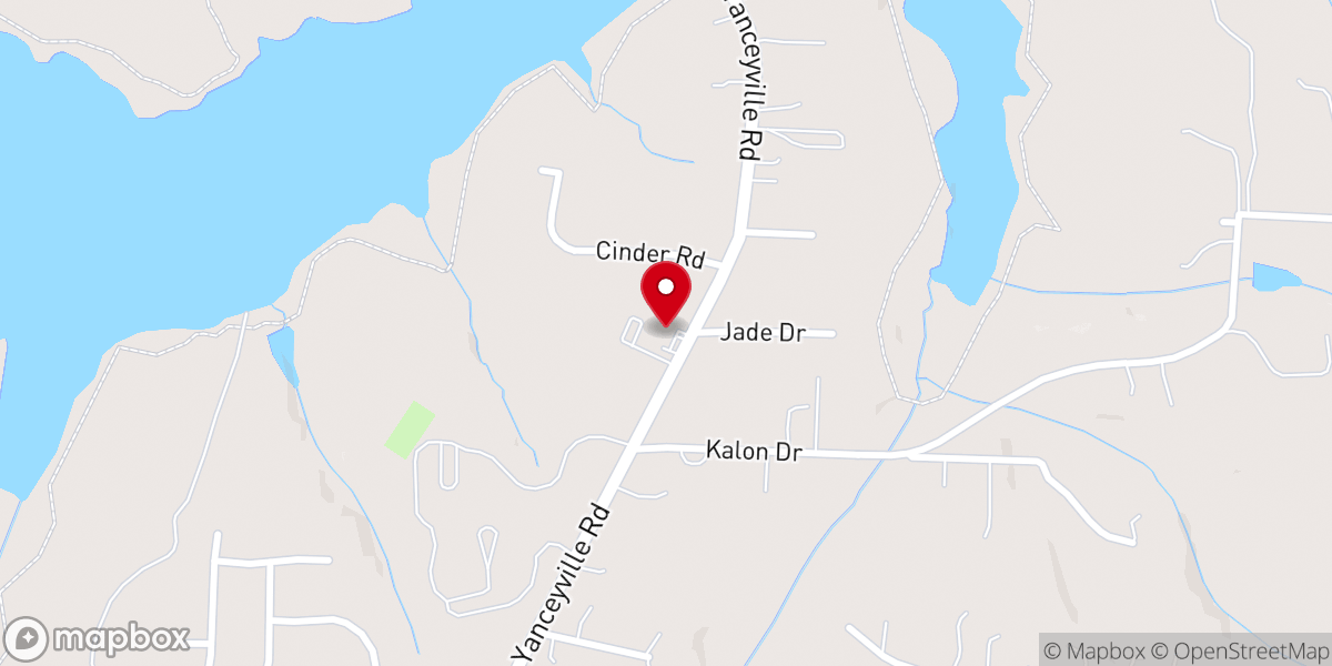 Map showing location of Redeemer Church