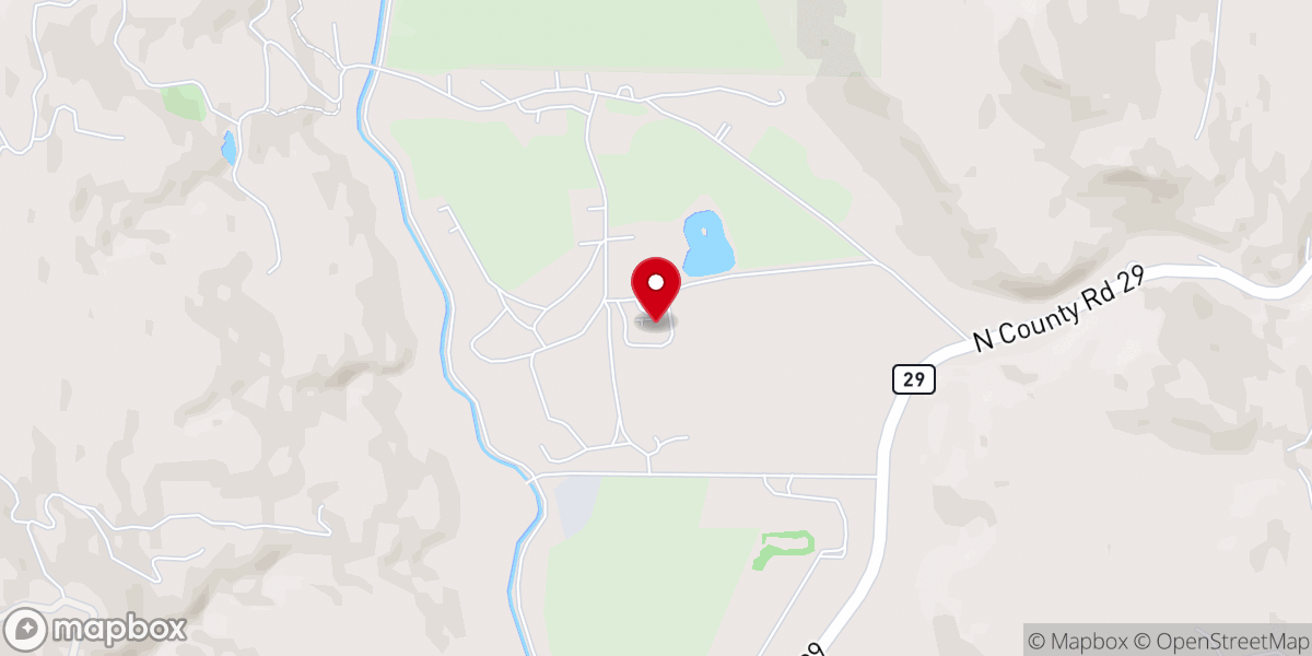 Map showing location of Eden Valley Seventh-day Adventist Church