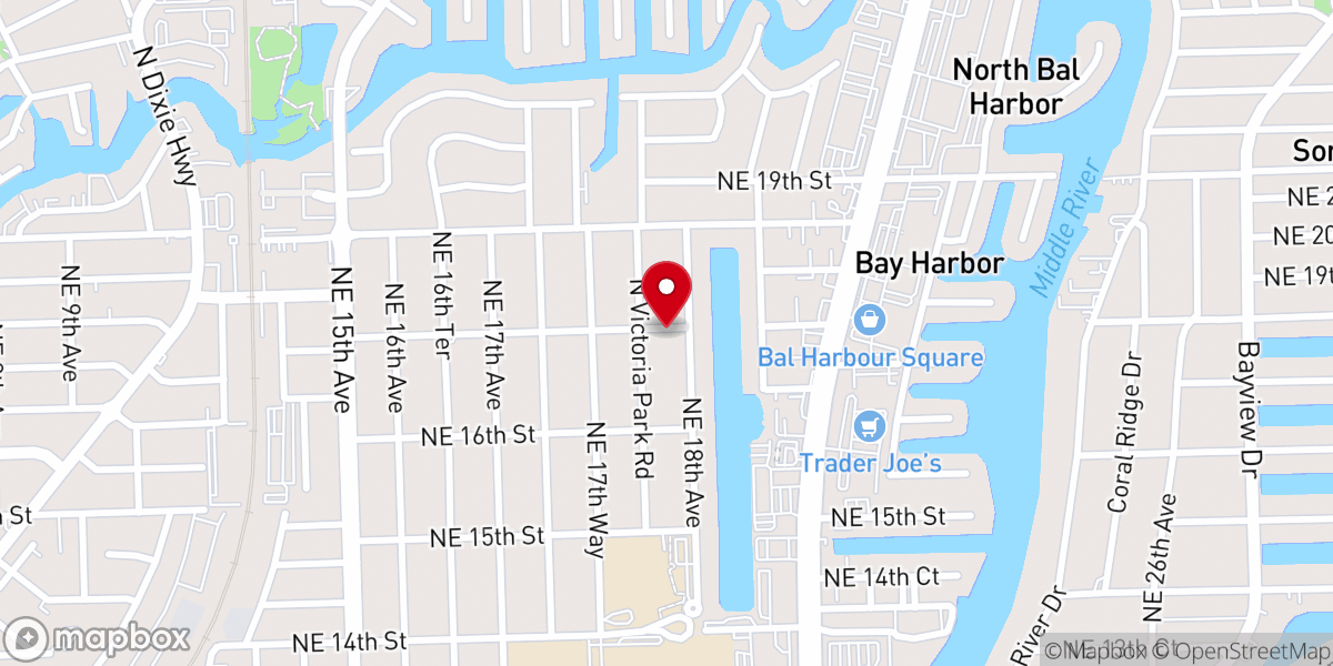 Map showing location of New Presbyterian Church Inc