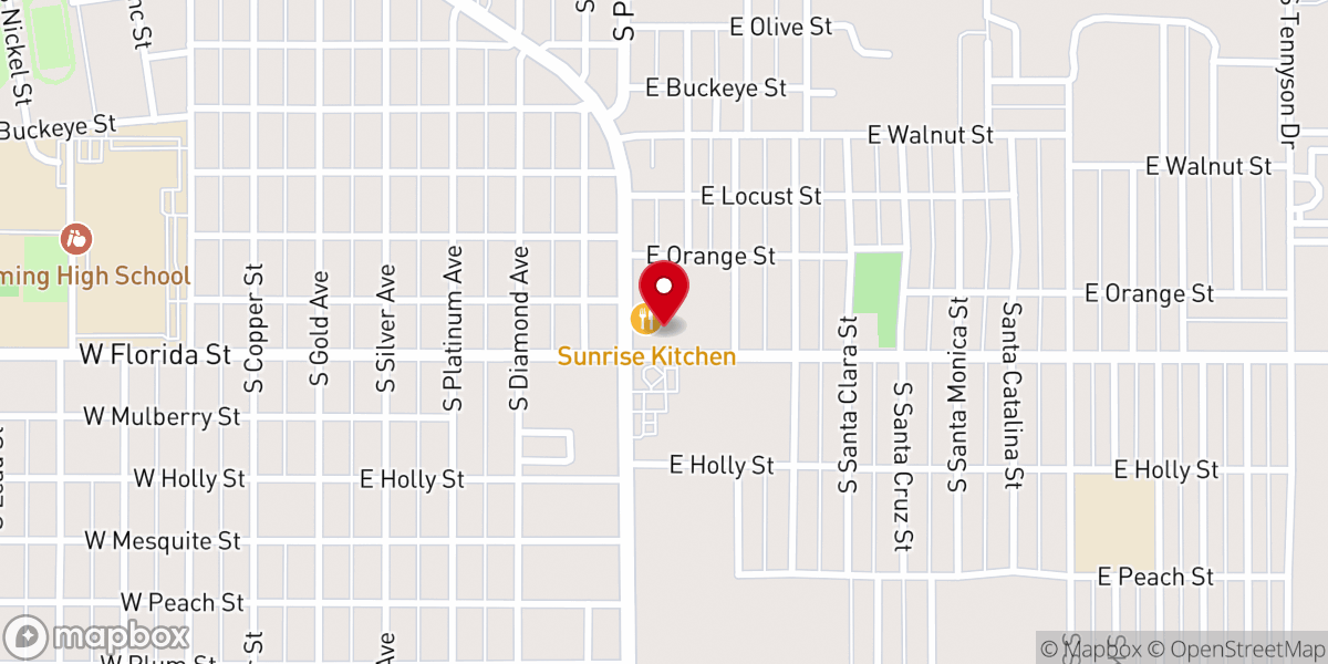 Map showing location of Chandlers Flowers & Gifts