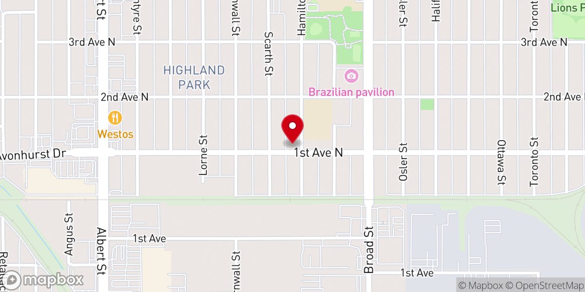 Map showing location of Eucharistic Apostles of Divine Mercy