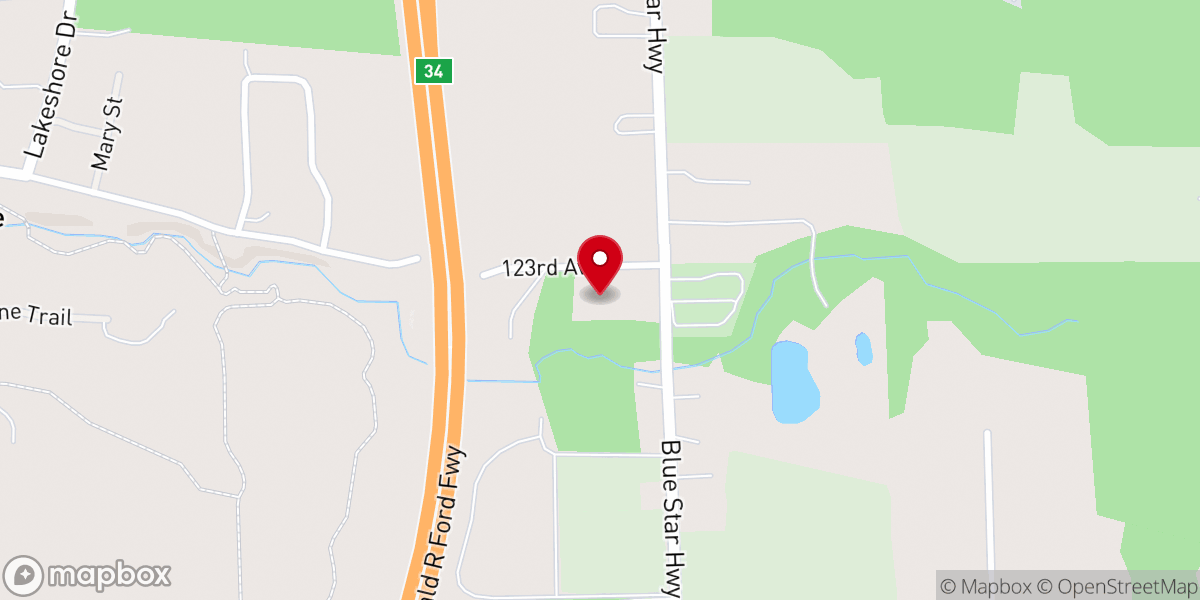 Map showing location of Iglesia Casa De Dios
